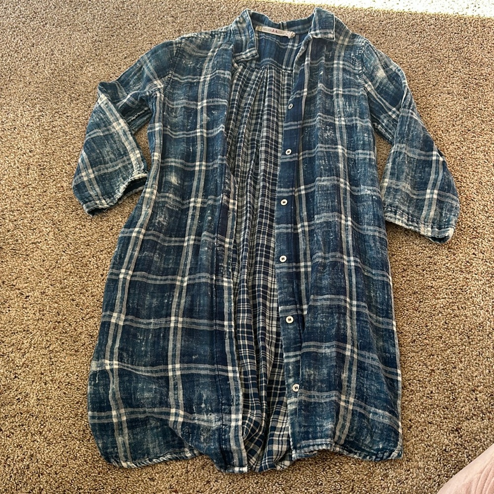 Chelsea & Violet Button Down Dress - Size Medium